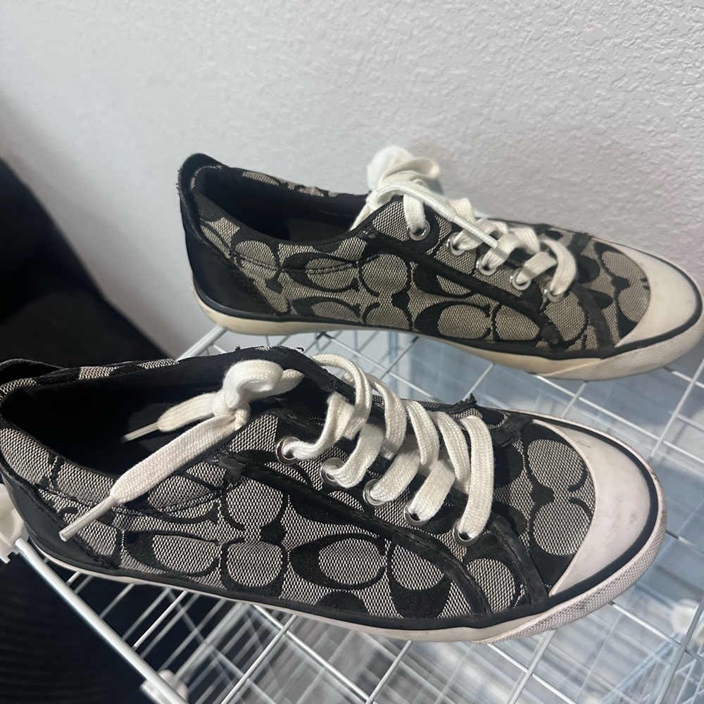 Coach Black and White Sneakers
